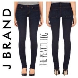 J. Brand pencil leg jeans in ink